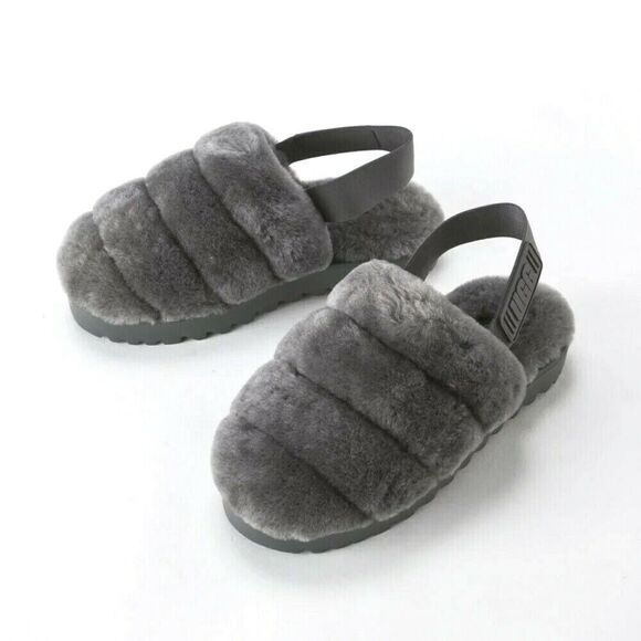 UGG Super Fluff Shearling Slippers - Picture 1 of 11